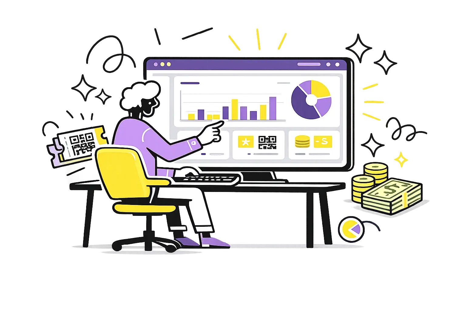 Analytics illustration