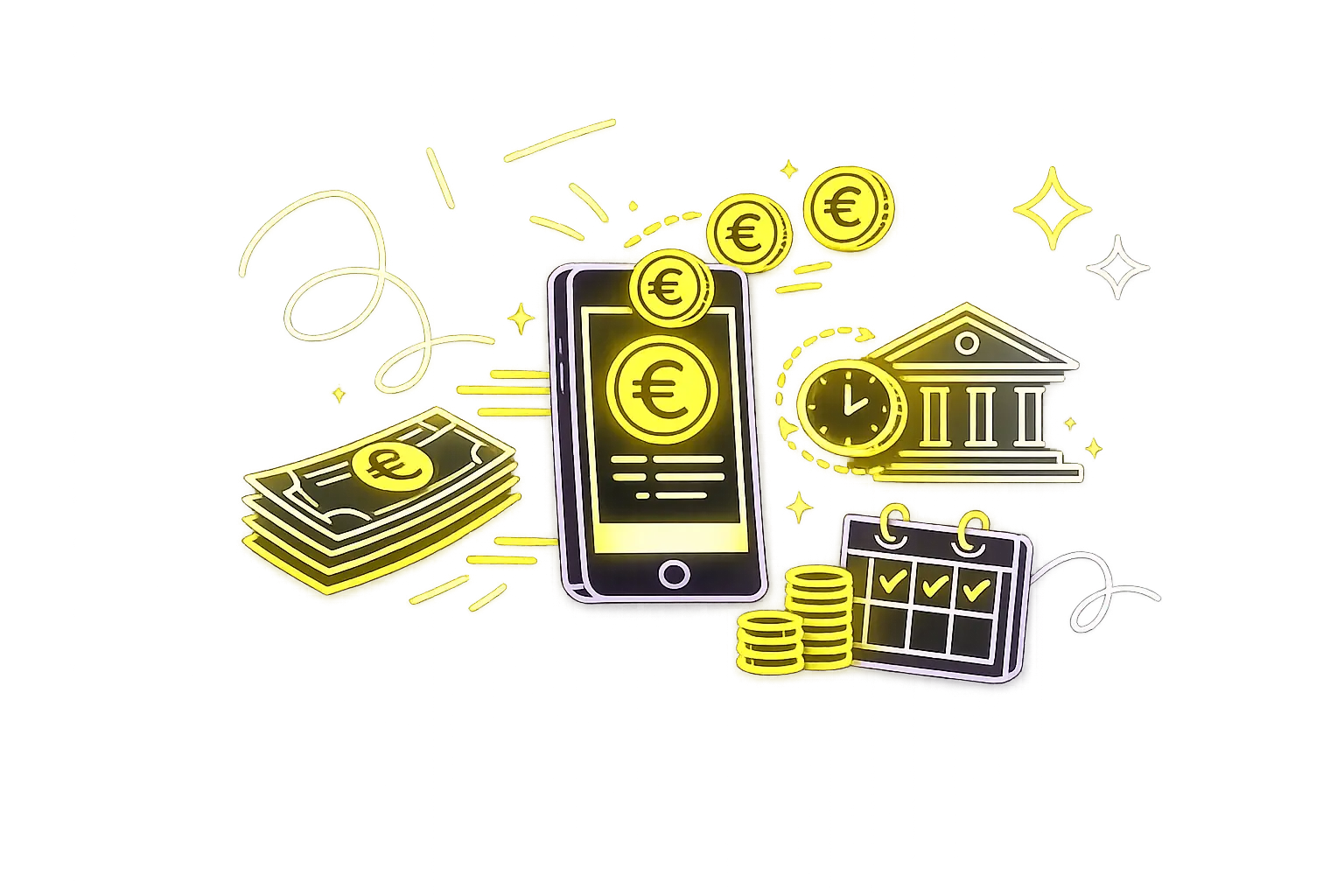 Fast payouts illustration